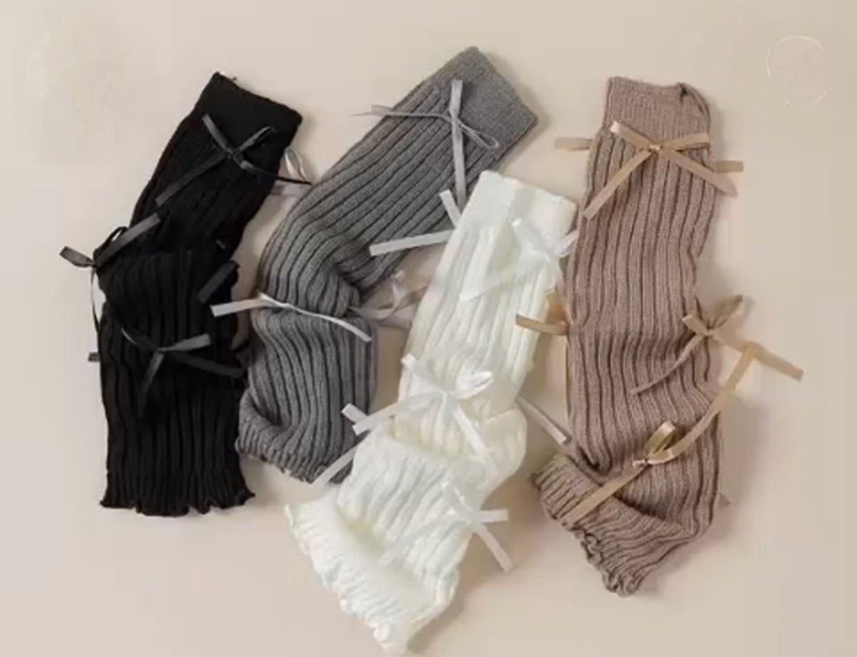 Neutral Bow Leg Warmers